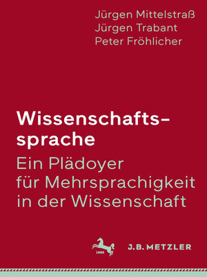 cover image of Wissenschaftssprache--Ein Plädoyer für Mehrsprachigkeit in der Wissenschaft